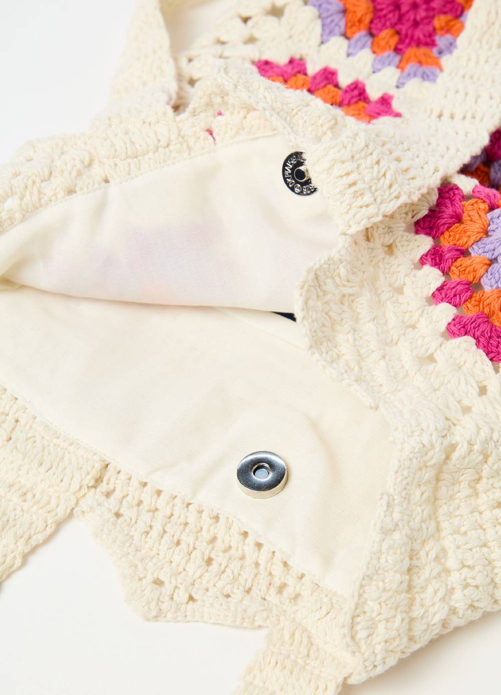 Ovs Borsa in cotone crochet Solo un giorno rimasto