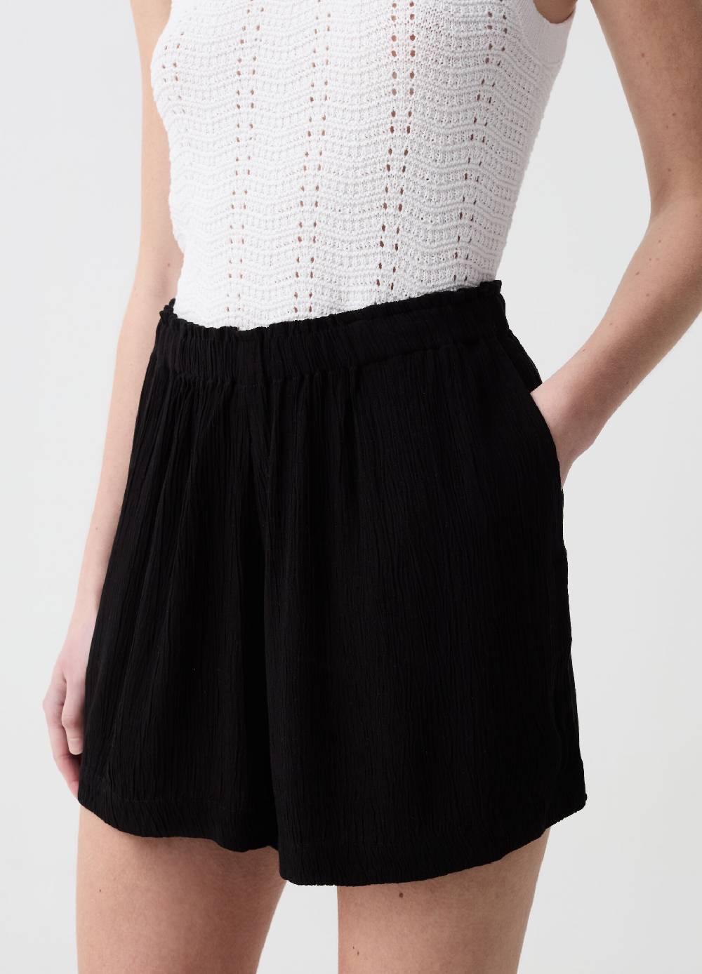 Ovs Shorts in viscosa Sconti questo mese