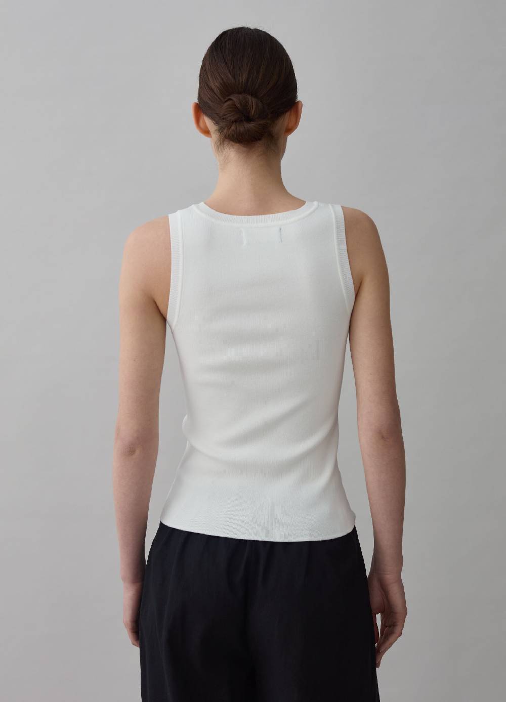 Ovs Tank top a costine con scollo rotondo Consegna Veloce