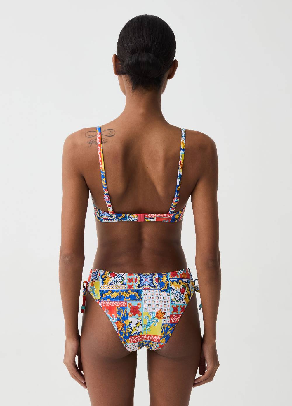 Ovs Top bikini bralette con coulisse Vendita Calda