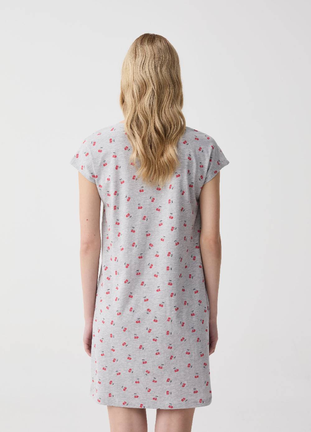 Ovs Camicia da notte con stampa ciliegie Vendita Economica