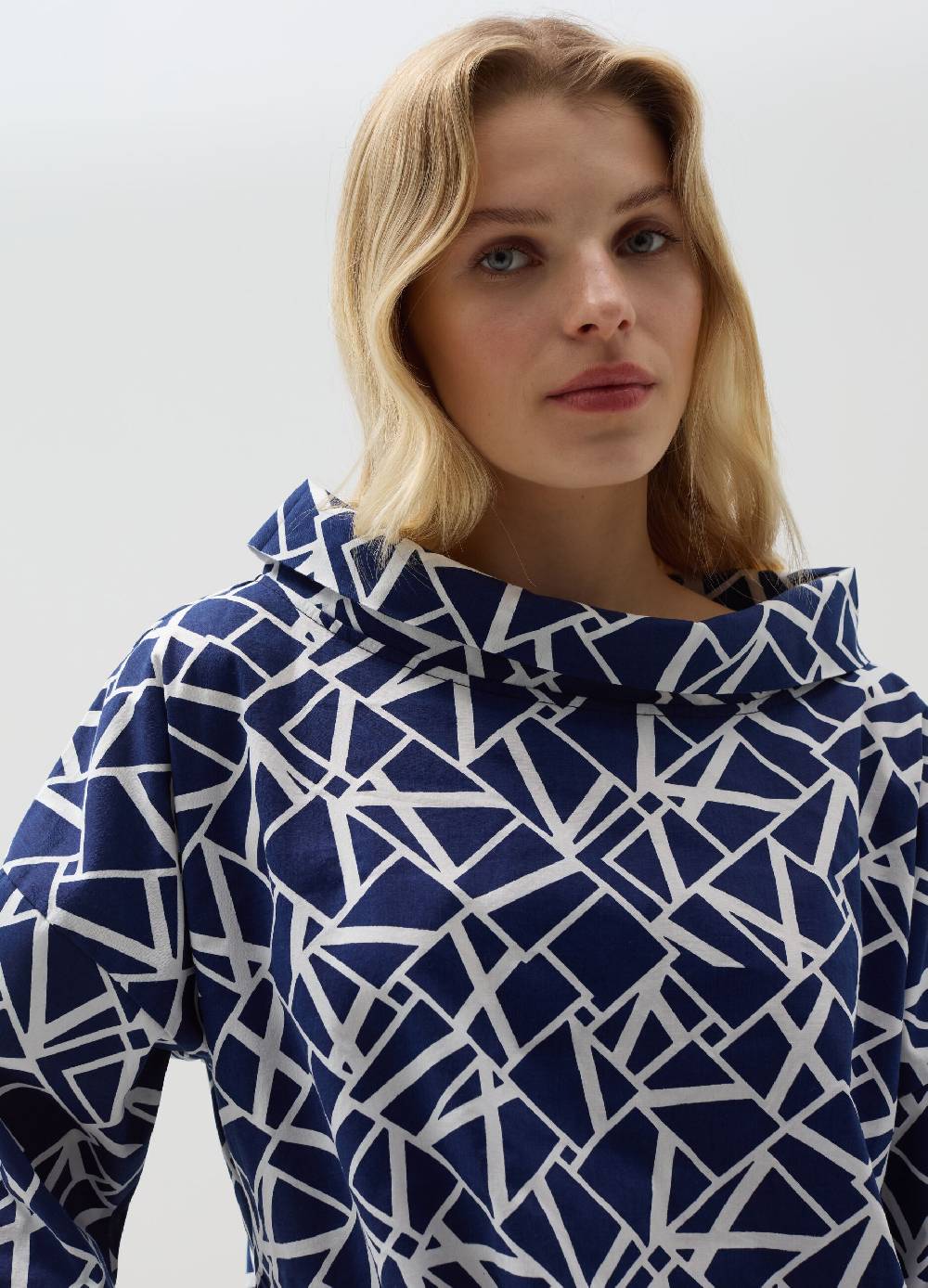 Ovs Blusa con collo risvoltato fantasia Fornitura limitata