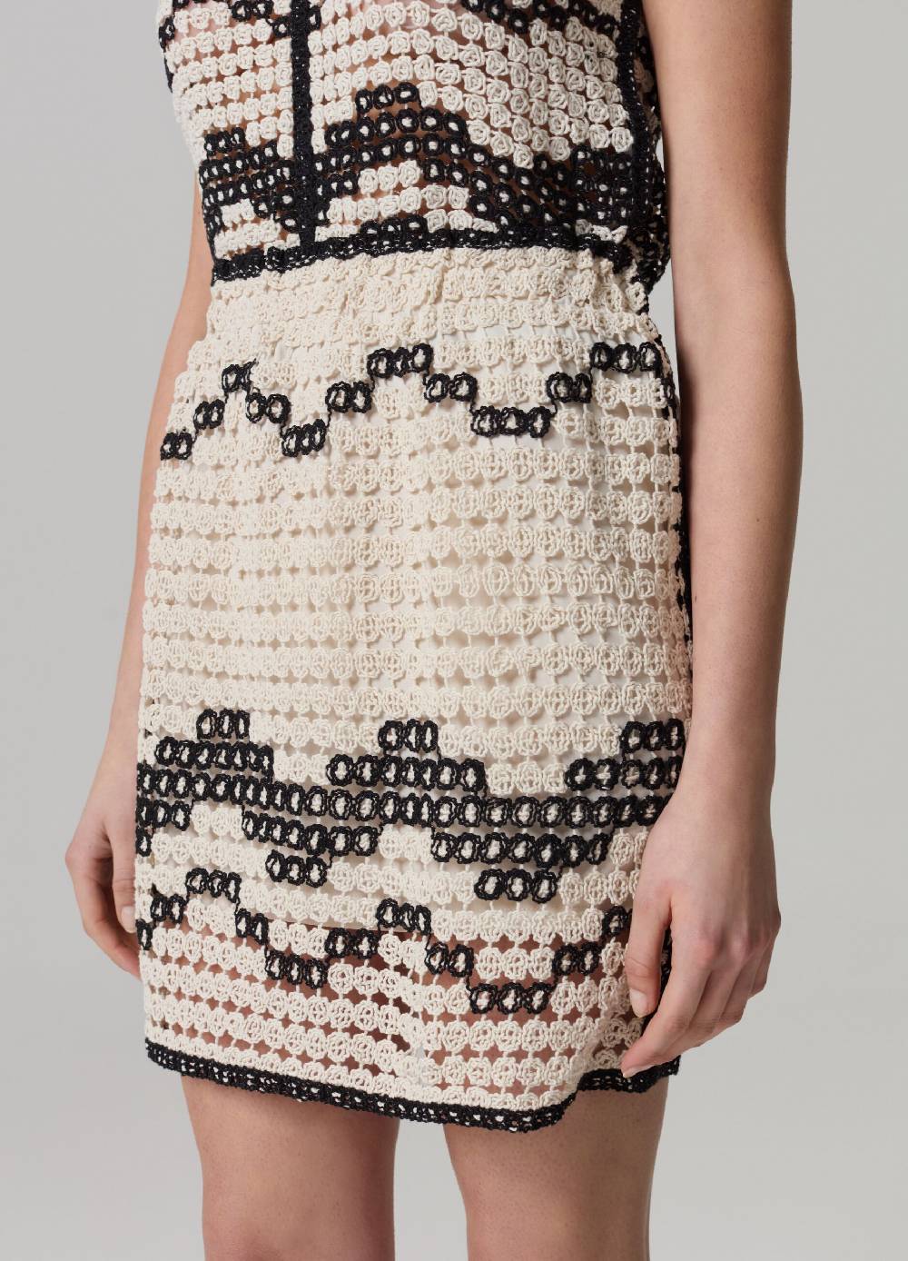 Ovs Minigonna crochet con motivo ondulato Offerta Giorno del Papà