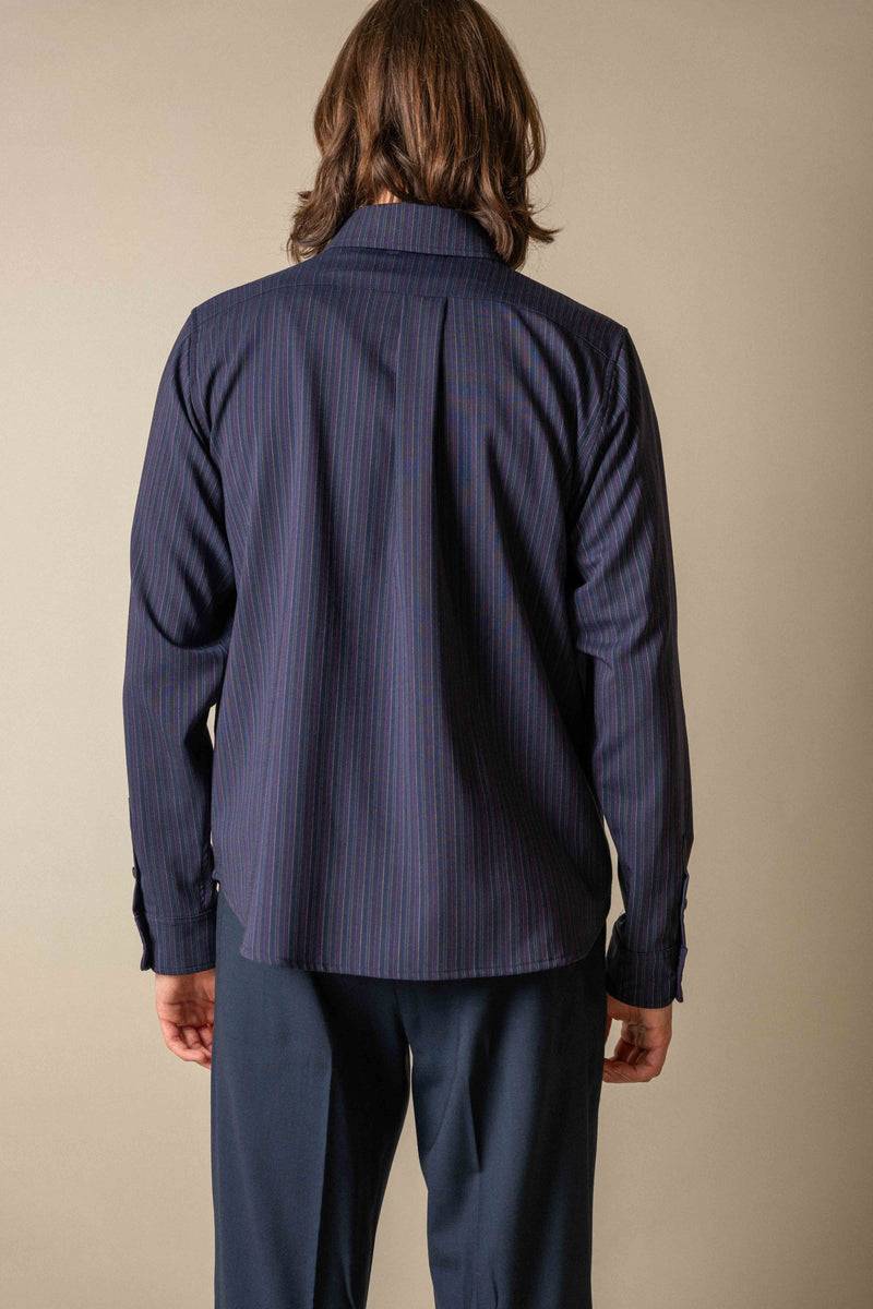 Paltò UMBERTO STRIPES WOOL Fino Al -60%