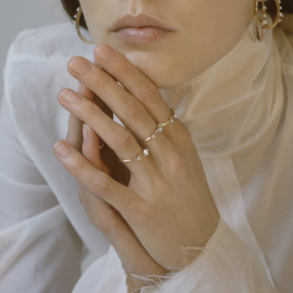 Paola Grande Gioielli BALANCE Anello 'Balance' oro giallo con marquise Negozi Online