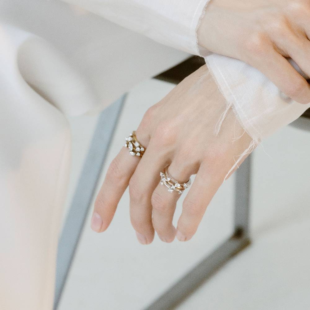 Paola Grande Gioielli BALANCE Anello 'Balance' oro giallo con marquise Negozi Online