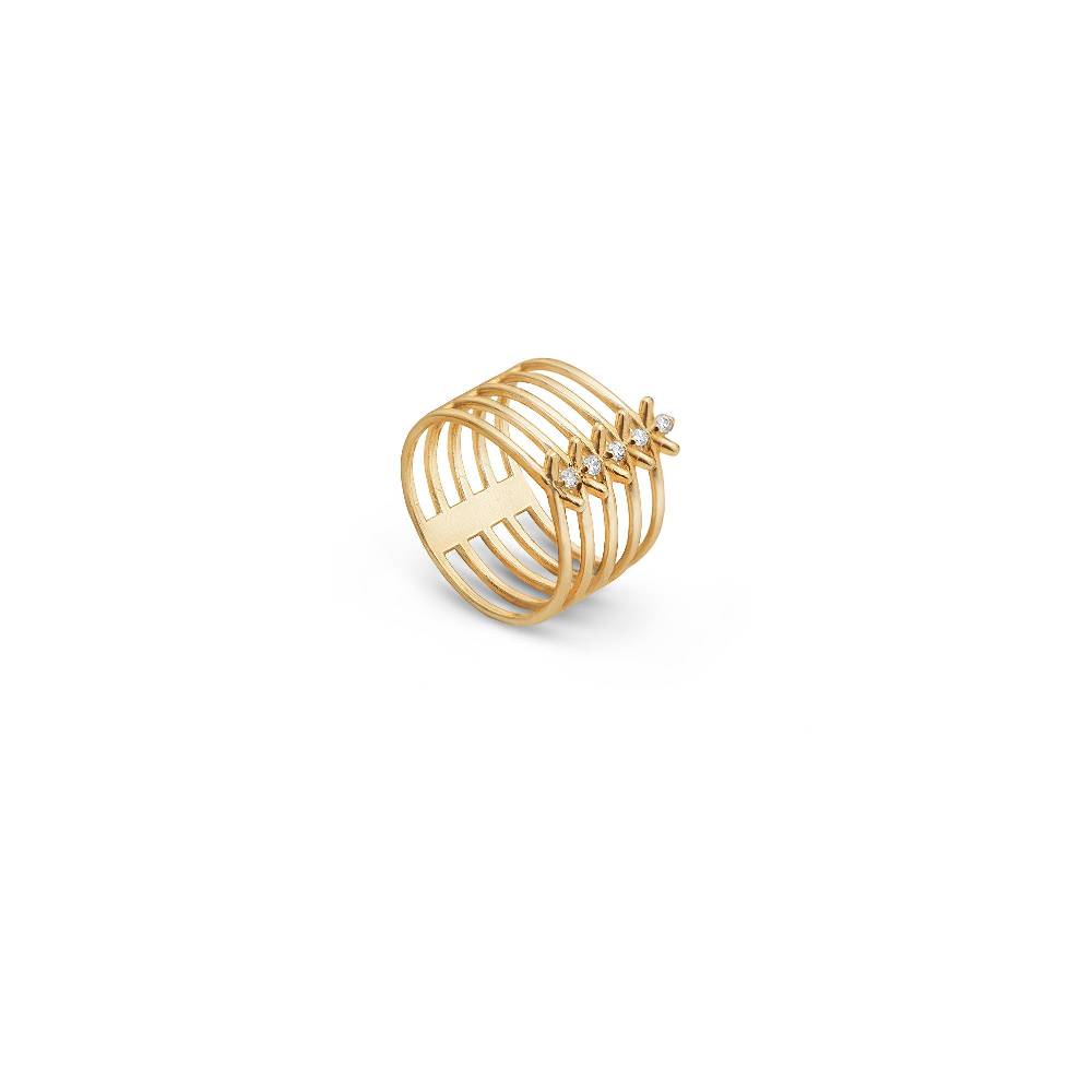 Paola Grande Gioielli SPINAE Anello 'Spinae' 5 elementi Presa