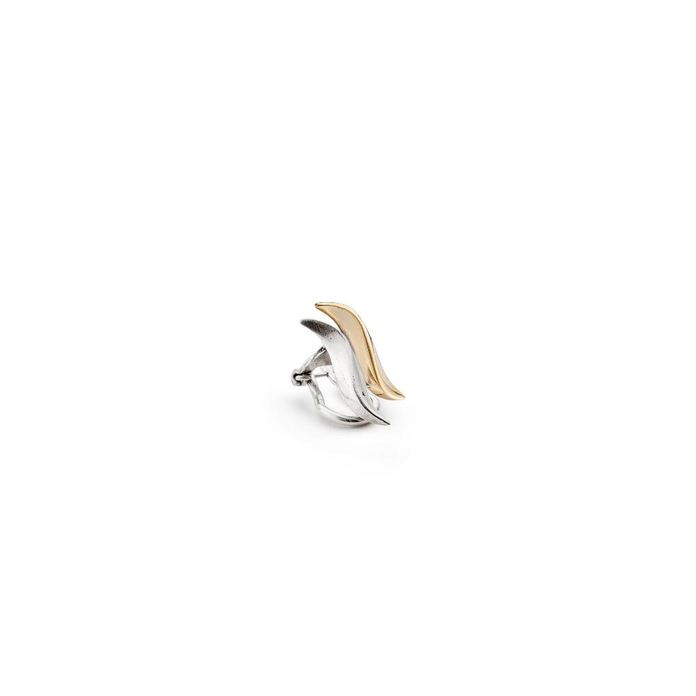 Paola Grande Gioielli FLAME Mono orecchino bicolore 'Flame' Vendita Economica