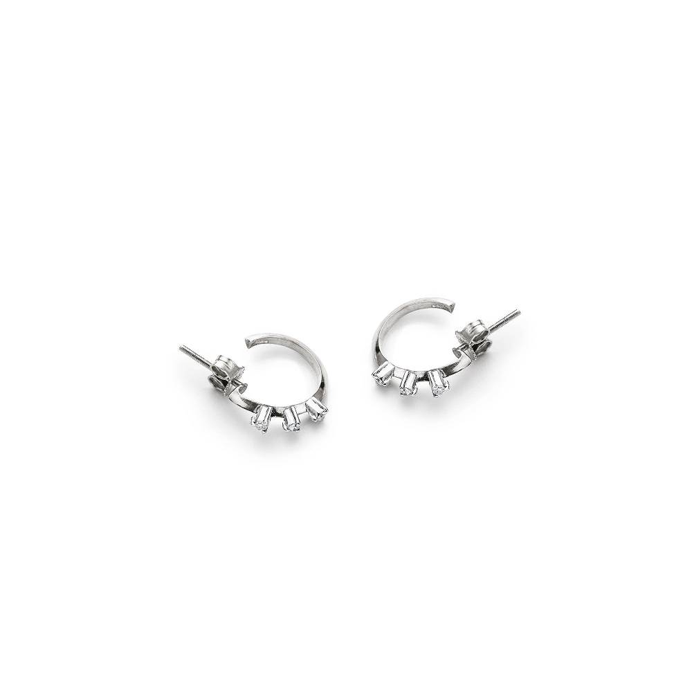 Paola Grande Gioielli BALANCE Cerchietti 'Balance' in oro bianco e diamanti Shopping Online