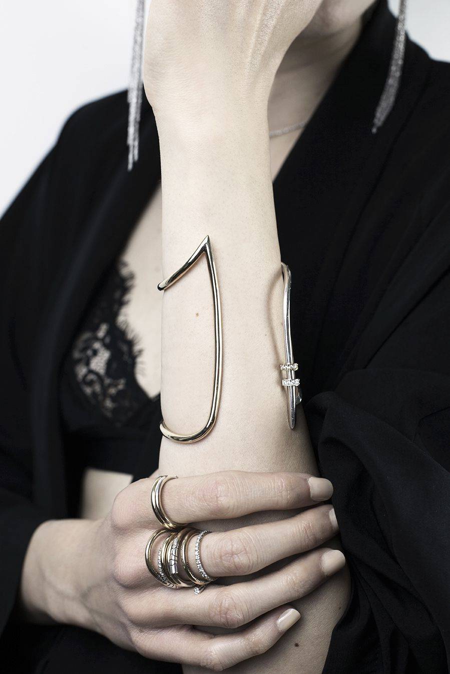 Paola Grande Gioielli NEON Bracciale 'Neon' con bulloni Fino Al -60%