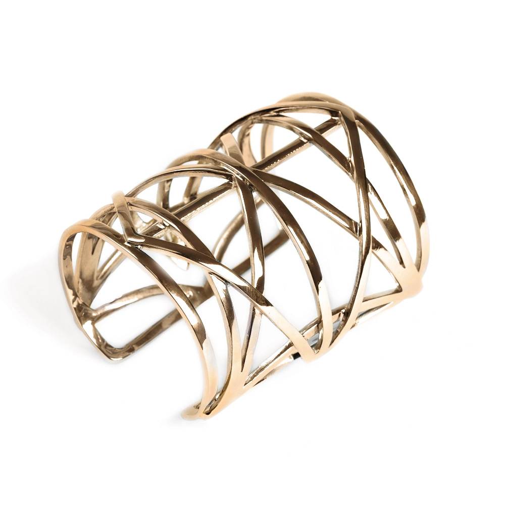 Paola Grande Gioielli GRIGLIE Bracciale 'Griglie' bronzo Sconto