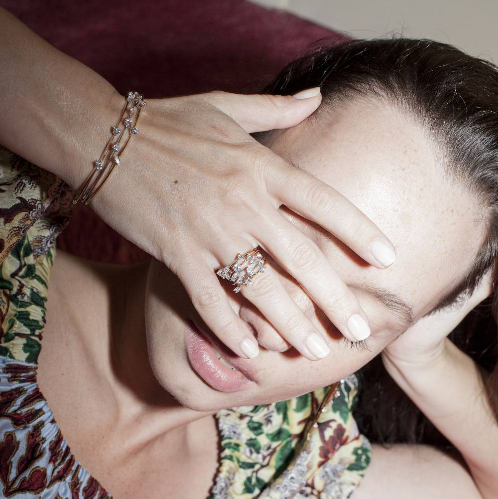 Paola Grande Gioielli BALANCE Bracciale 'Balance' oro bianco I Più Venduti