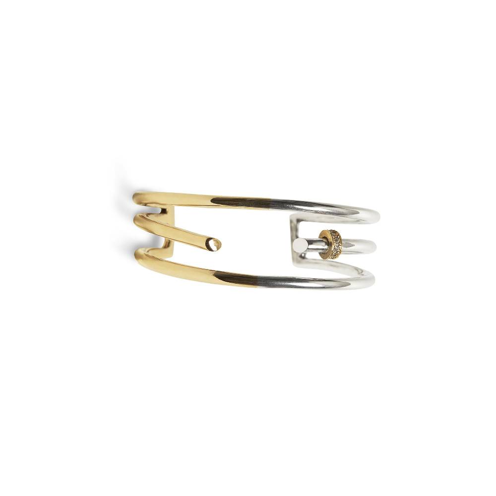 Paola Grande Gioielli NEON Bracciale 'Neon' 3 elementi con bullone Nuova
