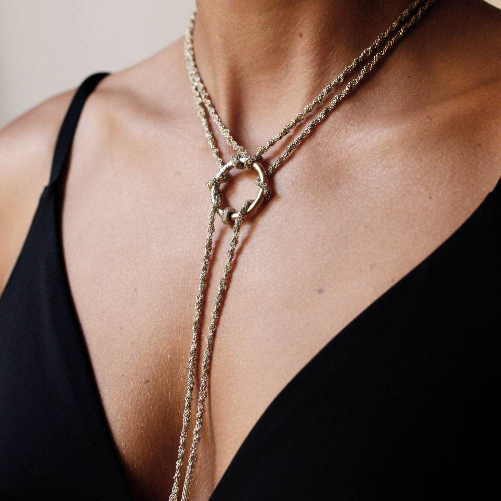 Paola Grande Gioielli NEON Collana|Choker 'Neon' bicolore Prezzo Ridotto
