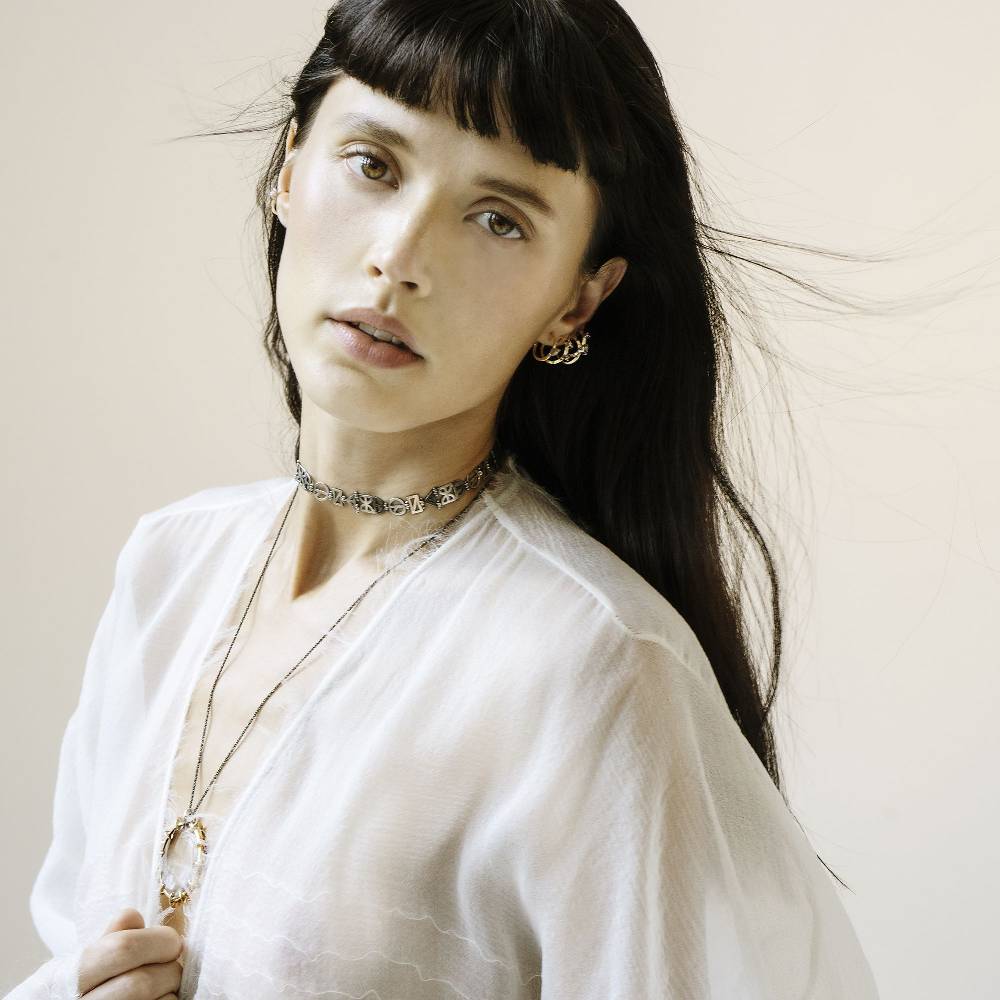 Paola Grande Gioielli NEON Choker Origami Offerta