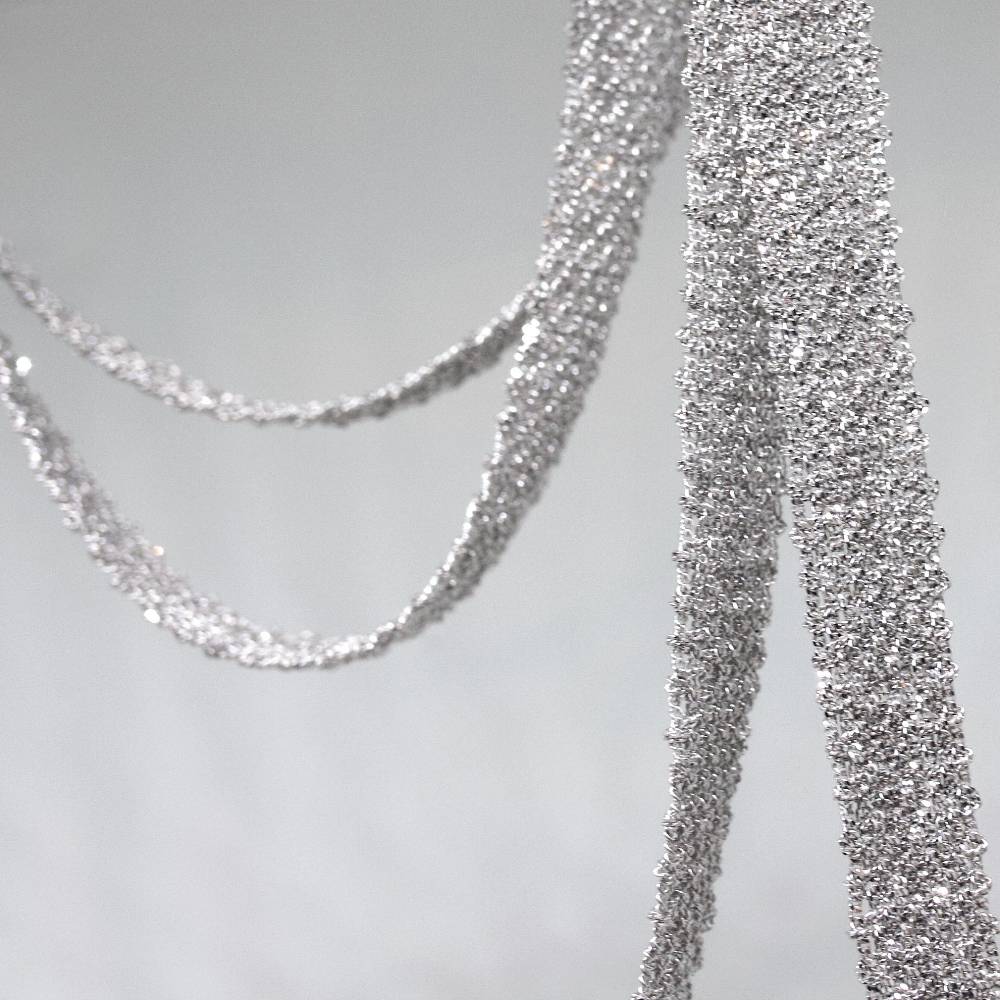 Paola Grande Gioielli SCIARPE Sciarpa argento Flash Sale
