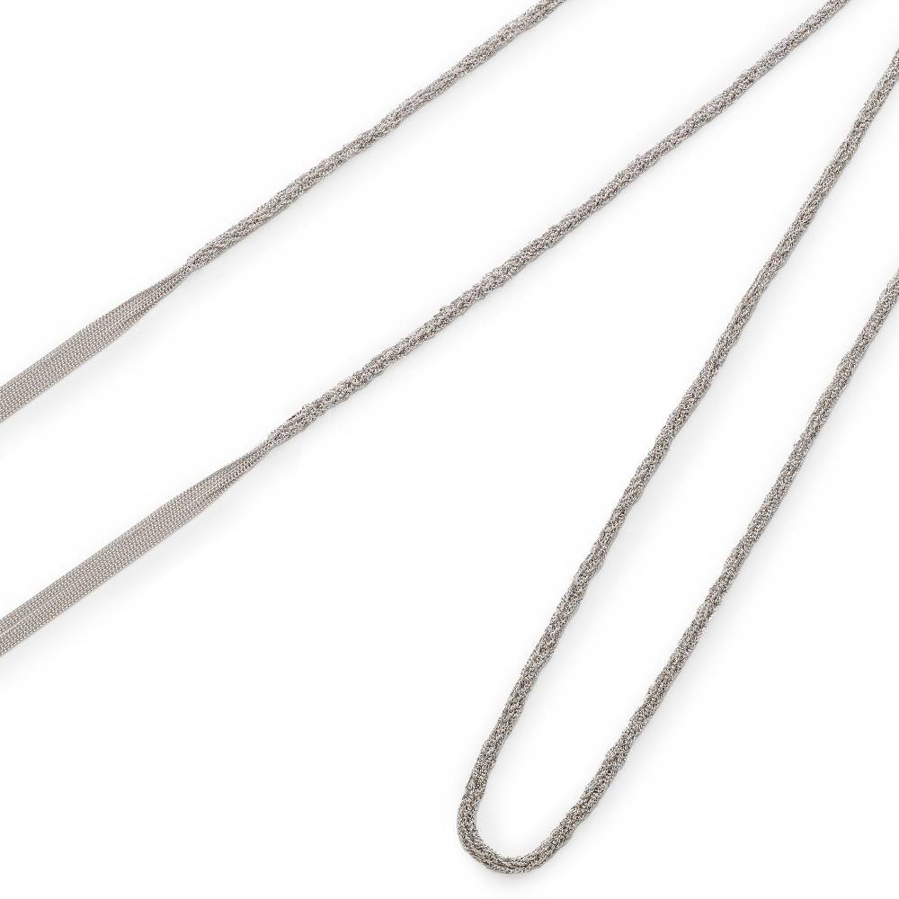 Paola Grande Gioielli SCIARPE Cordino/choker in argento In Vendita