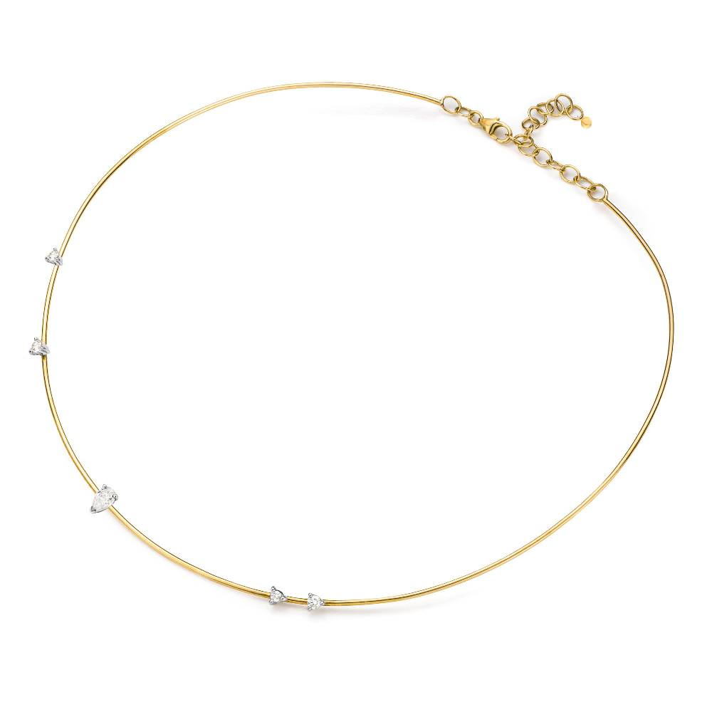 Paola Grande Gioielli BALANCE Collana 'Balance' in oro giallo con goccia