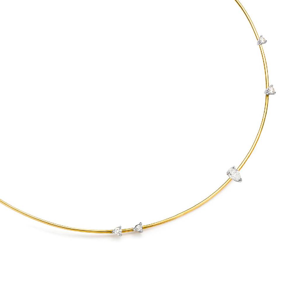 Paola Grande Gioielli BALANCE Collana 'Balance' in oro giallo con goccia Hotsell