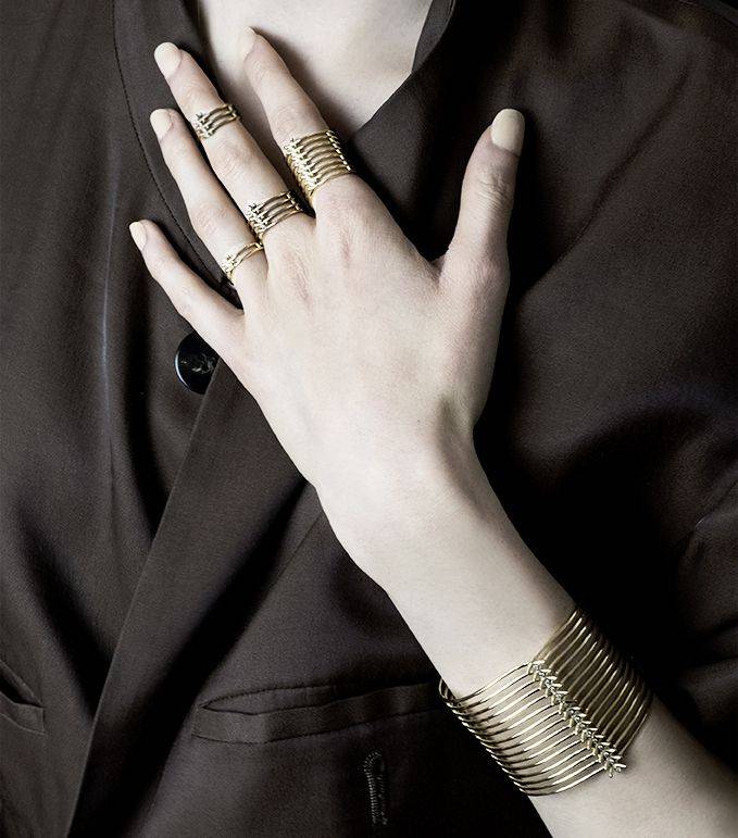 Paola Grande Gioielli SPINAE Anello 'Spinae' 2 elementi Promozione