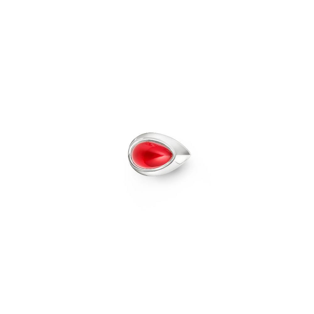 Paola Grande Gioielli AURUM Chevalier cabochon rosso Saldi Di Fabbrica