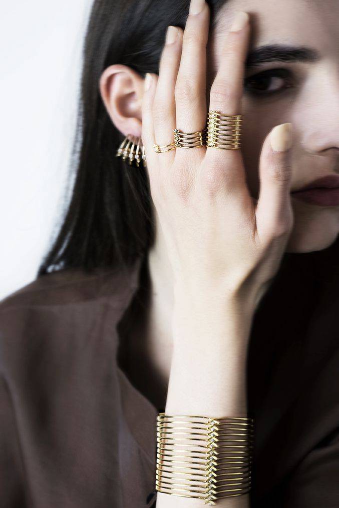 Paola Grande Gioielli SPINAE Anello 8 elementi 'Spinae' Black Friday