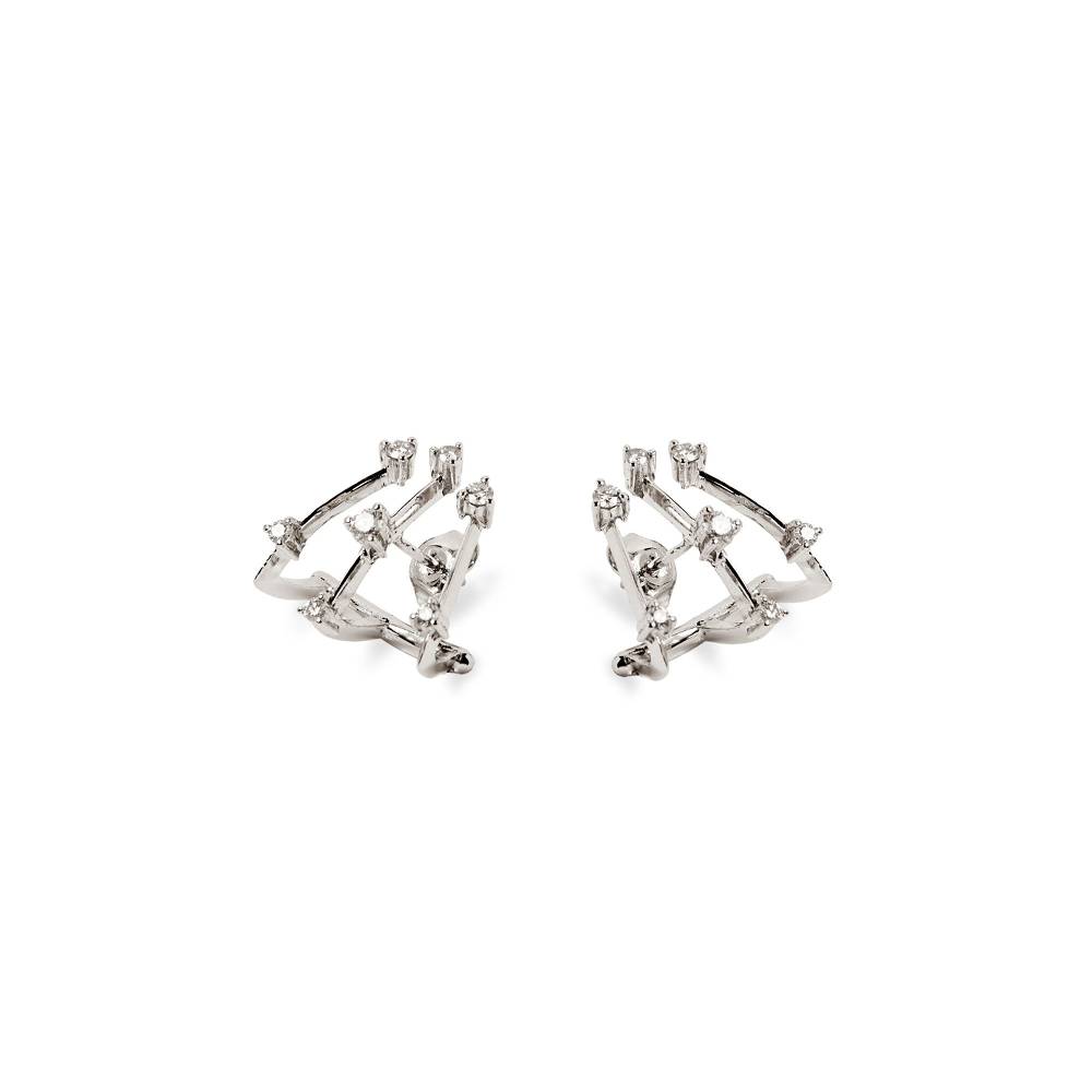 Paola Grande Gioielli BALANCE Orecchini 'Balance' 3 elementi oro bianco 50% di sconto con spedizione gratuita