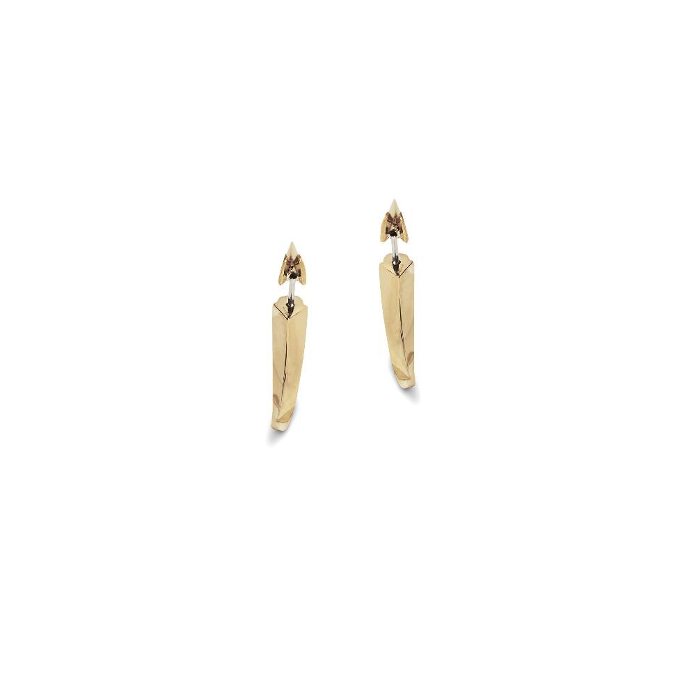 Paola Grande Gioielli UNCINI Uncino fronte|retro xs bronzo Prezzo Ridotto