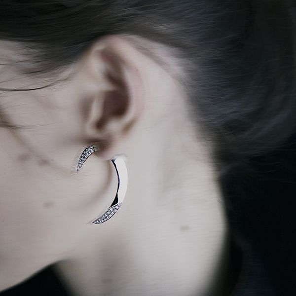 Paola Grande Gioielli UNCINI Uncini in oro bianco e diamanti Online