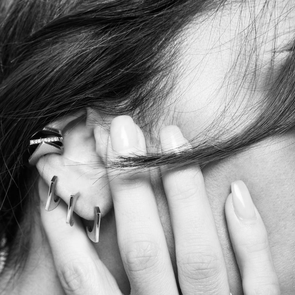 Paola Grande Gioielli CONGIUNZIONI Mono 'congiunzioni' con diamanti In Saldo