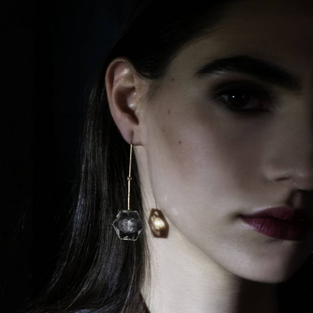 Paola Grande Gioielli AMI 'Amo' in oro rosa e cristalli Black Friday Prezzi