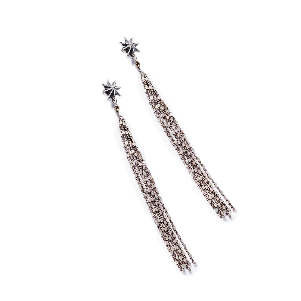 Paola Grande Gioielli ACCESSORI Frange lunghe in argento 2025