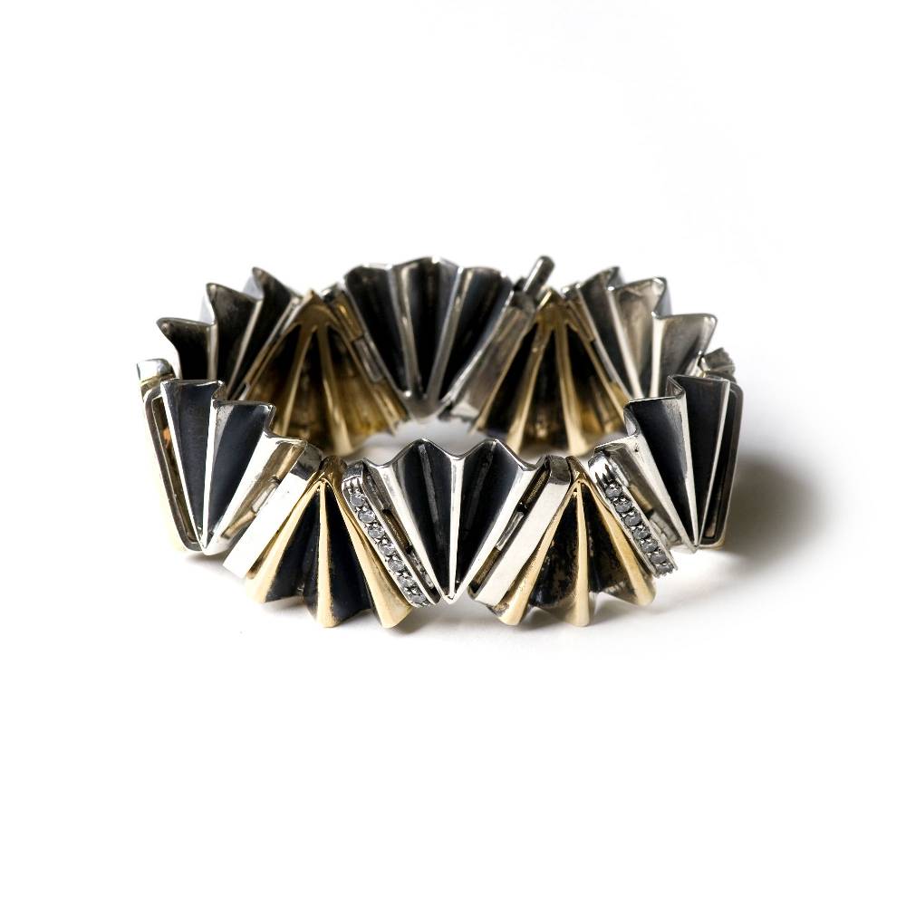 Paola Grande Gioielli VENTAGLI Bracciale Ventagli bicolor Offerta San Valentino