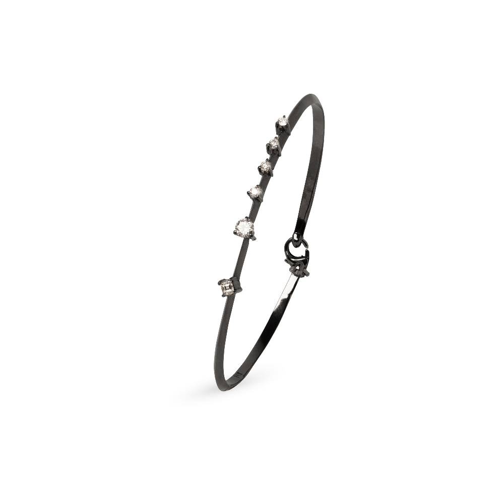 Paola Grande Gioielli BALANCE Bracciale 'Balance' oro nero Offerta migliore
