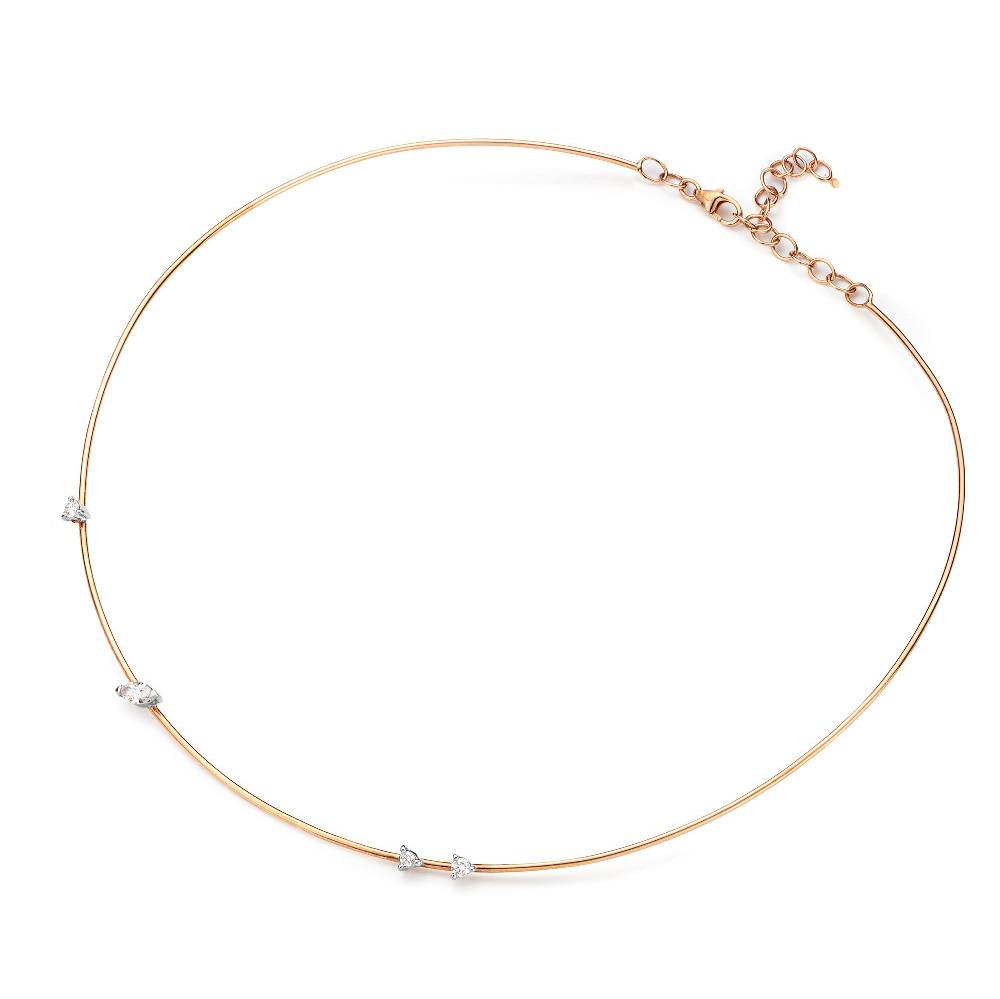 Paola Grande Gioielli BALANCE Collana 'Balance' in oro rosa