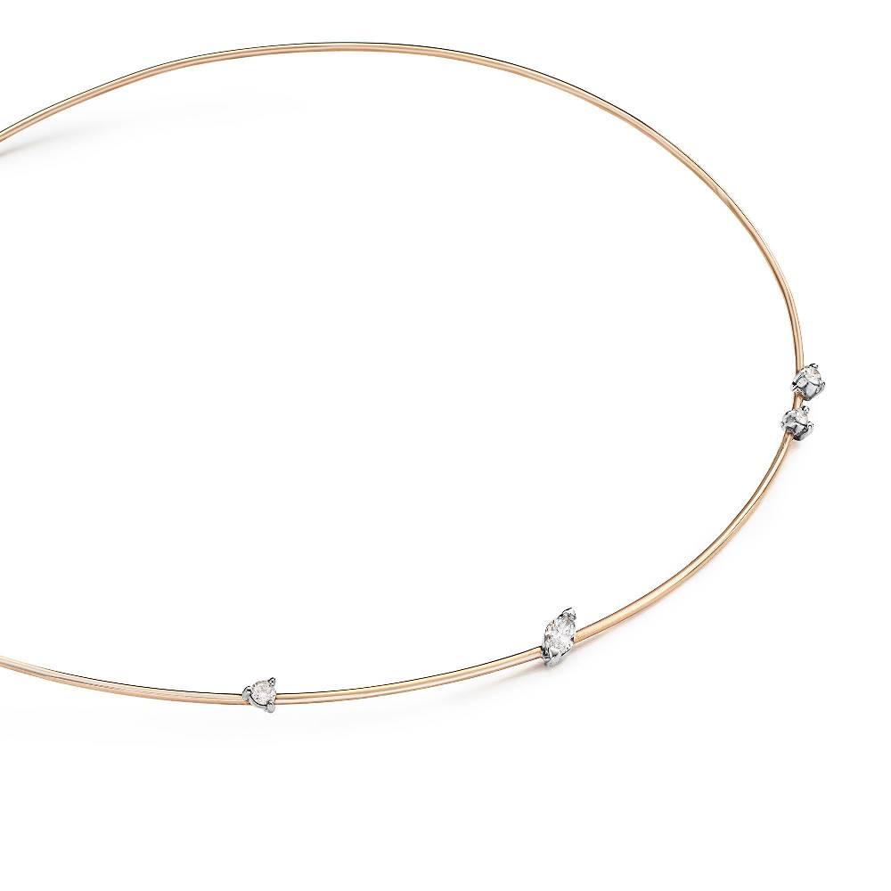 Paola Grande Gioielli BALANCE Collana 'Balance' in oro rosa Offerte esclusive
