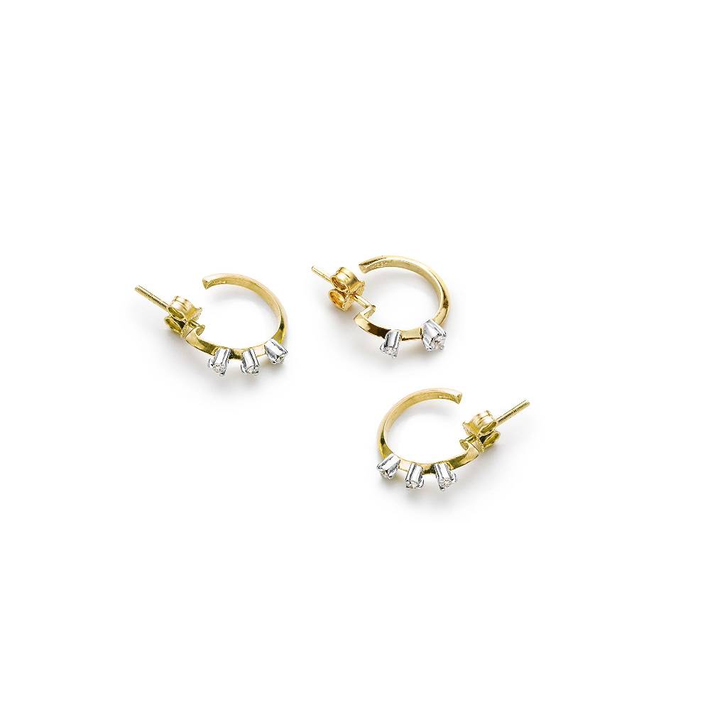 Paola Grande Gioielli BALANCE Set di tre cerchietti 'Balance' oro giallo Convenienza