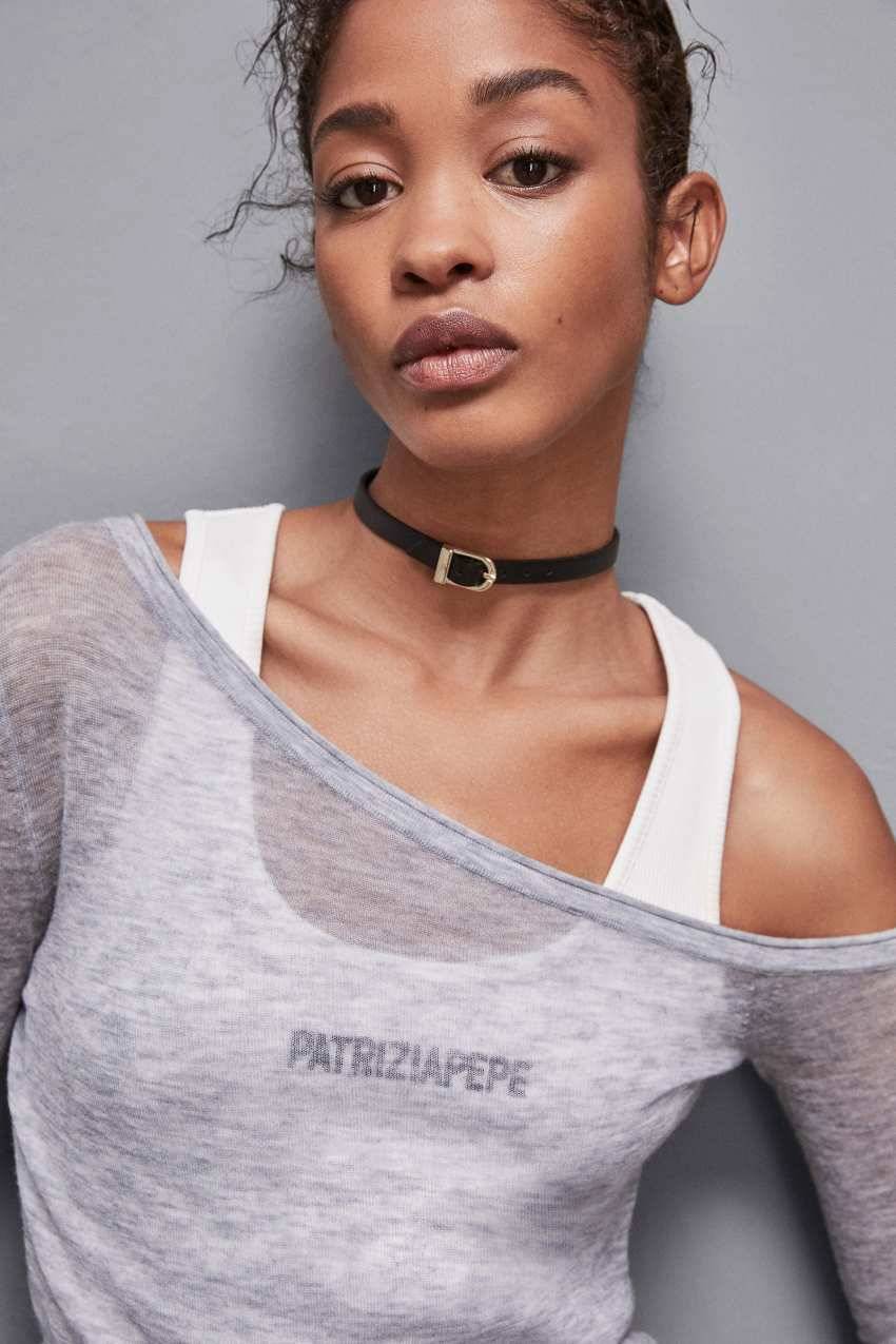 Patrizia Pepe Maglia in lana maniche lunghe Economico