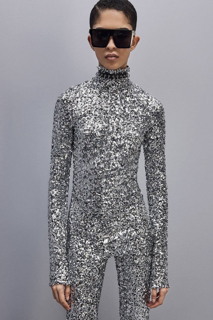 Patrizia Pepe Tuta in paillettes a collo alto Italia