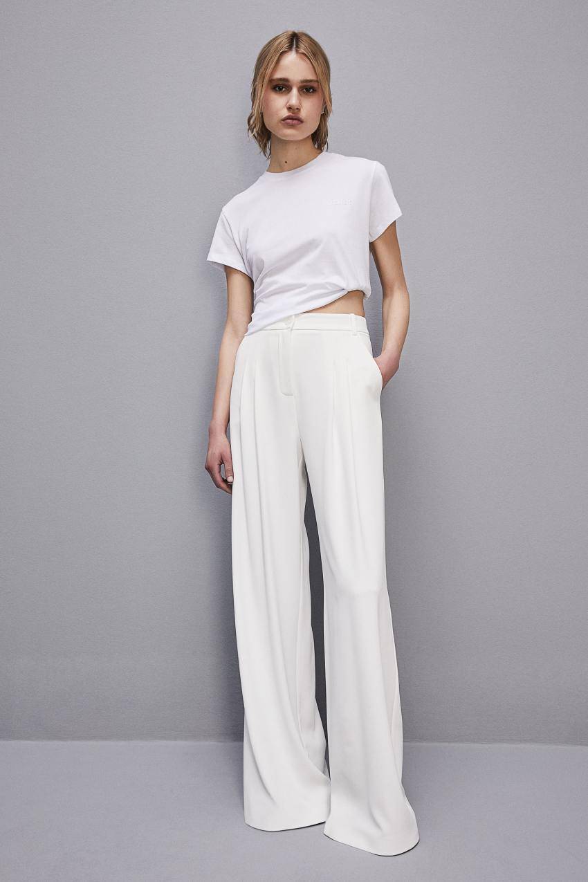 Patrizia Pepe T-shirt maniche corte con logo in cotone organico
