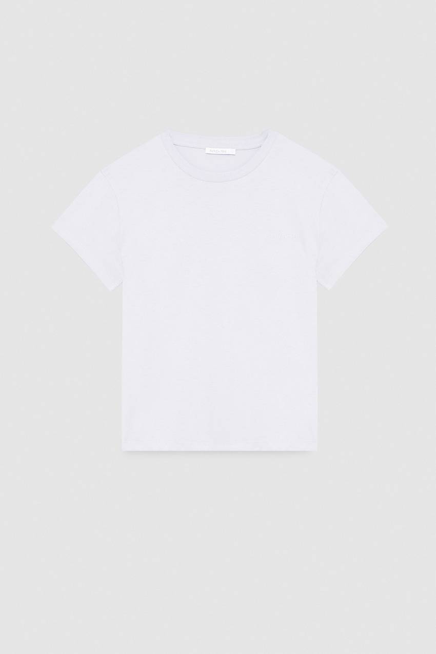 Patrizia Pepe T-shirt maniche corte con logo in cotone organico Affare Del Giorno