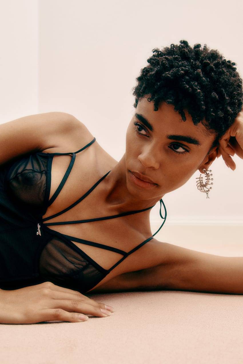 Patrizia Pepe Bralette in tulle Offerta