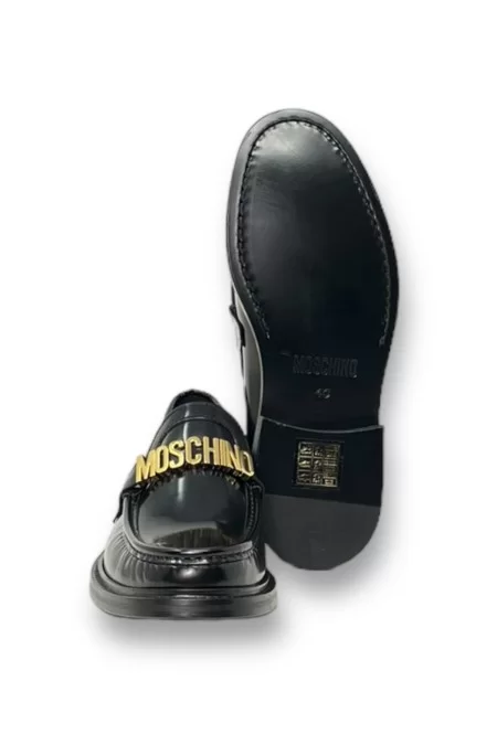 MOSCHINO MOSCHINO Marchio di lusso con moccasini di alta qualità e design unico Hotsell
