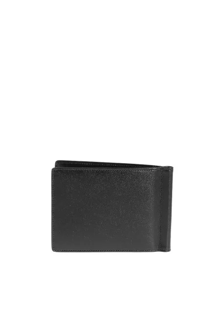 MONTBLANC WALLET 6CC MONEY CLIP BLACK In Saldo