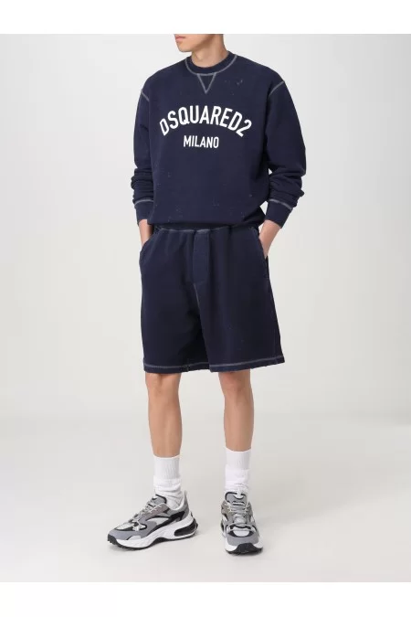 DSQUARED2 Sweatshirt DSQUARED2 per uomo Maglione di alta qualità con design alla moda. Materiale morbido e confortevole per un look elegante e casual. Perfetto per ogni occasione, dalla palestra alle uscite informali Sconto