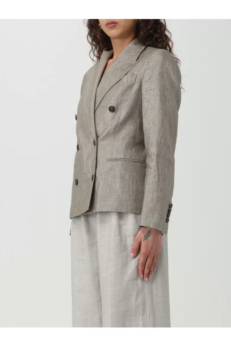 BRUNELLO CUCINELLI DONNA Giacca Brunello Cucinelli Donna Marchio di lusso italiano con qualità artigianale e design elegante Italy