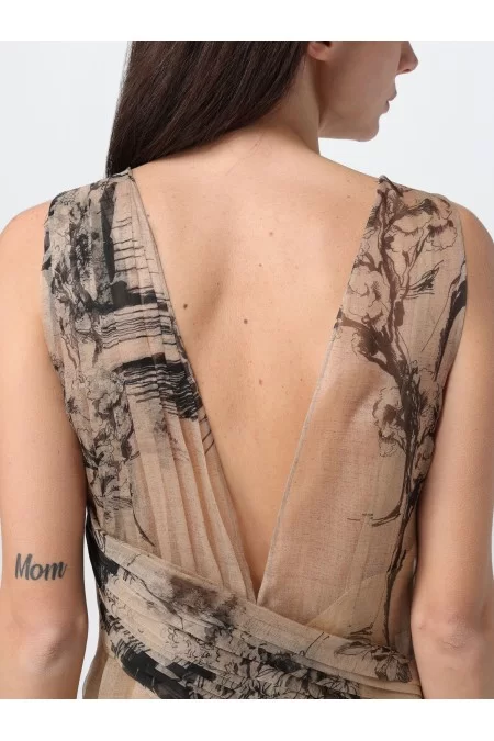 ALBERTA FERRETTI Vestito elegante Alberta Ferretti Marchio di alta moda con stile raffinato e dettagli lussuosi 2025