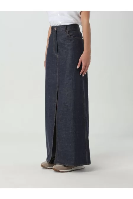 BRUNELLO CUCINELLI DONNA GONNA DENIM Qualità