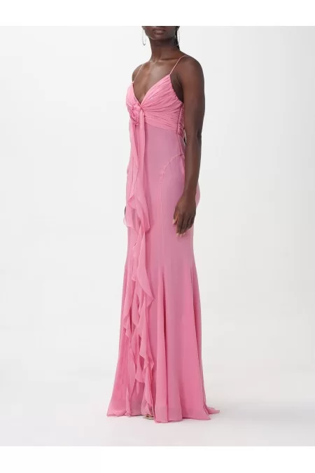 BLUMARINE BLUMARINE Abito elegante da donna con dettagli floreali e tessuto di alta qualità Pezzi Unici