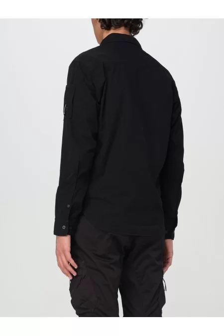 CP COMPANY GABARDINE ZIPPED SHIRT Outlet